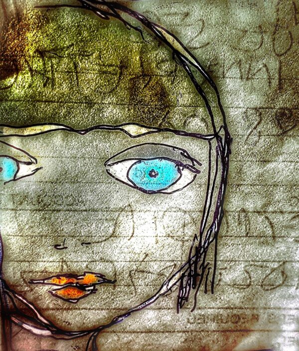 Innocence - Original Drawing/Photo digitally processed by Agata Gabryszak